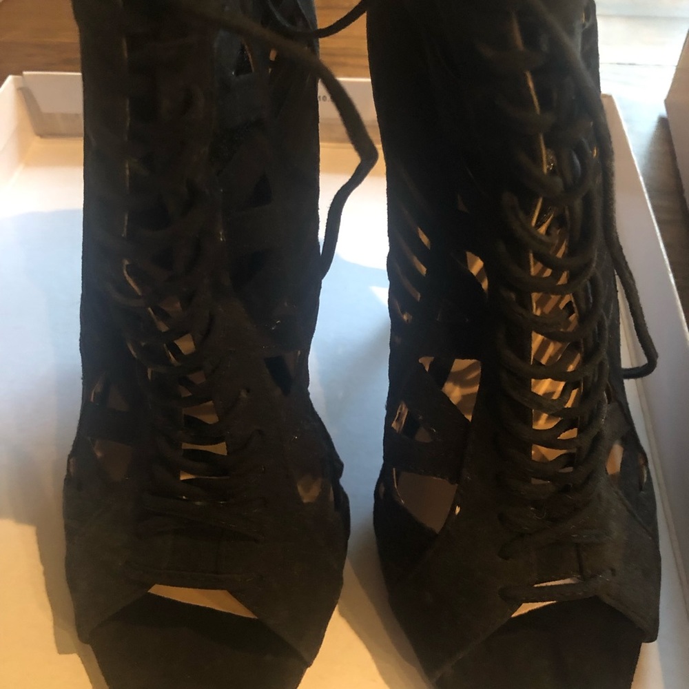 Nine West cut out heels
